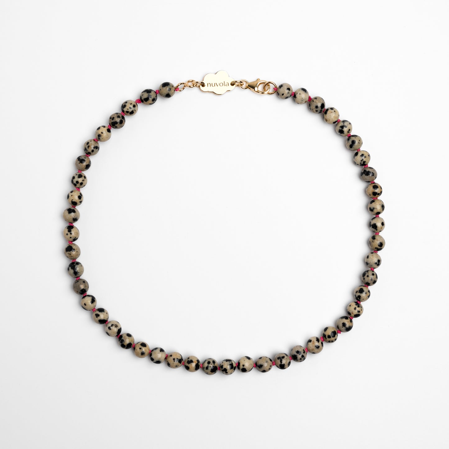 Dalmatian jasper necklace