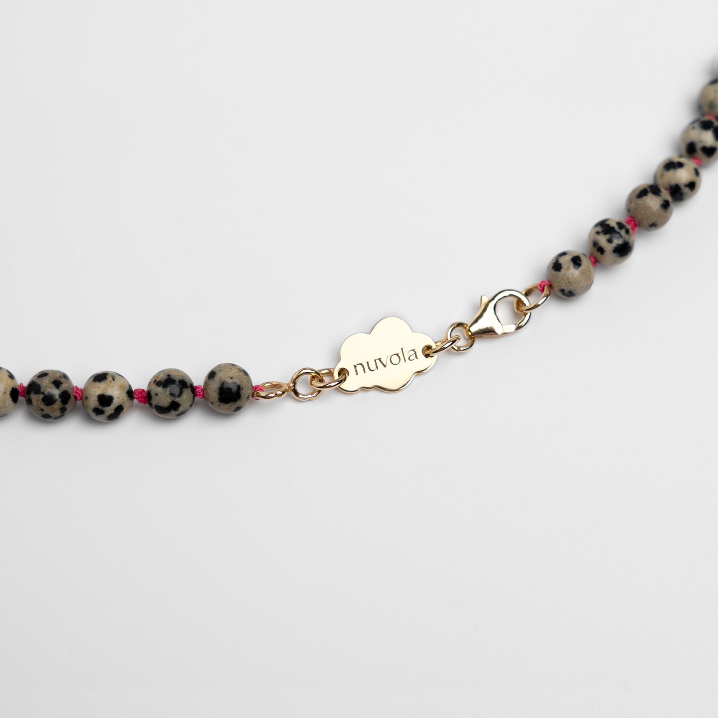 Dalmatian jasper necklace
